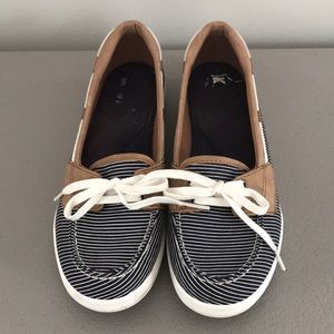 Keds Women’s Charter Stripe Slip-on Boat Shoe